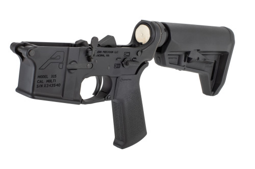 Aero Precision Complete AR-15 Lower - Magpul SL-K - Black