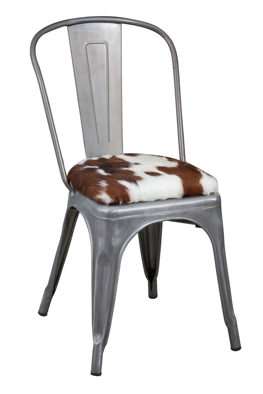 tolix cowhide chair tol20  city cows