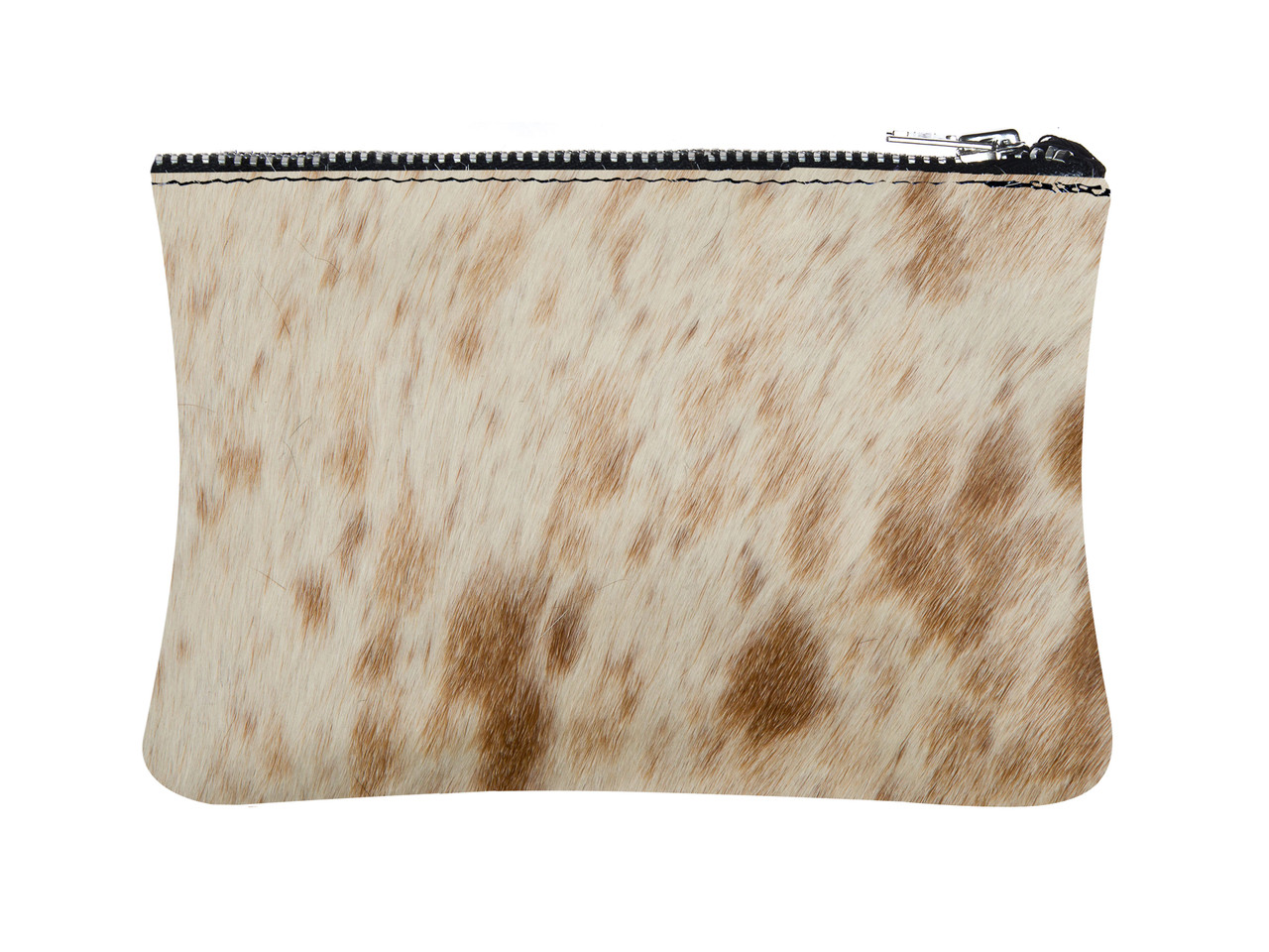 Cowhide cross body bag black White Cow Hide Purse – Boho Living Room