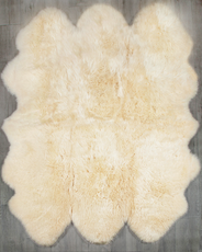 Champagne Sexto Sheepskin Rug (200x150cm)