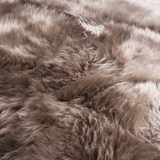 Taupe Sexto Sheepskin Rug - STAUPE