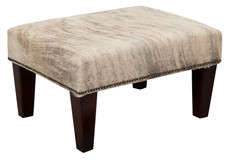 Cowhide Footstool / Ottoman