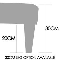 Footstool Size diagram Footstool Size diagram