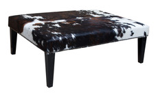 4ft x 3ft Cowhide Footstool / Ottoman FST053-21