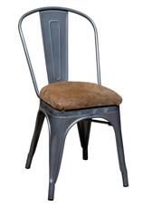 Tolix Cowhide Chair TOL010