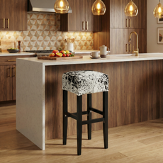Bentley Cowhide Bar Stool BEN23-003