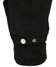 Men's Sheepskin Gloves in Black