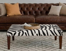 4ft x 3ft Cowhide Footstool / Ottoman FST24-002