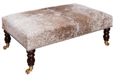 3ft x 2ft Cowhide Footstool / Ottoman FST24-017