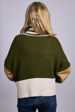 Alpaca Blended Giant Turtle Neck Jumper GT10297-Beige
