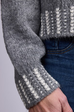 Wool Blended Cardigan MHJ11851-Gray