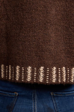 Wool Blended Cardigan MJH11851-Brown