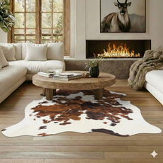 Cowhide Rug DEC24-117 (205cm x 185cm)