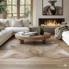Cowhide Rug JAN25-107 (230cm x 205cm)