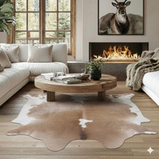 Cowhide Rug FEB25-146 (220cm x 210cm)