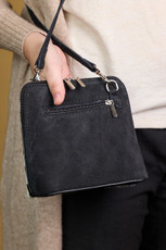 Cowhide Print Crossbody Bag