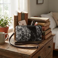  Cowhide Shoulder Bag DRB26-002 (15cm x 23cm)