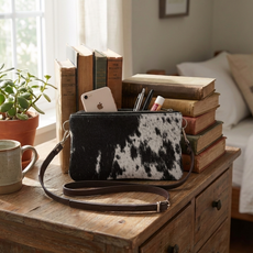 Cowhide Shoulder Bag DRB26-011 (15cm x 23cm)