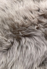 Round Sheepskin Chair Pad - Vole