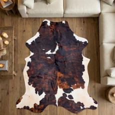 Cowhide Rug FEB26-025 (220cm x 210cm)