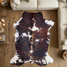 Cowhide Rug FEB26-036 (210cm x 180cm)