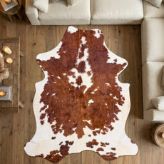 Cowhide Rug FEB26-079 (190cm x 170cm)