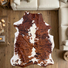 Cowhide Rug FEB26-096 (180cm x 150cm)