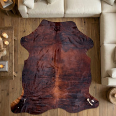 Cowhide Rug FEB26-118 (210cm x 200cm)