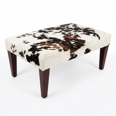 3ft x 2ft Cowhide Footstool / Ottoman FST26-008