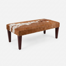 4ft x 2ft Cowhide Footstool / Ottoman FST26-010