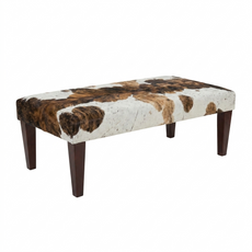 4ft x 2ft Cowhide Footstool / Ottoman FST26-012