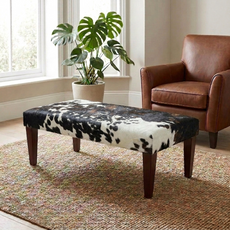 4ft x 2ft Cowhide Footstool / Ottoman FST26-014