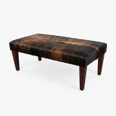  4ft x 2ft Cowhide Footstool / Ottoman FST26-015
