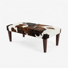 4ft x 2ft Cowhide Footstool / Ottoman FST26-016