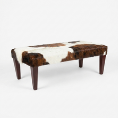 4ft x 2ft Cowhide Footstool / Ottoman FST26-018