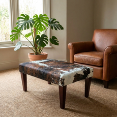 3ft x 2ft Cowhide Footstool / Ottoman FST26-020