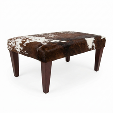  3ft x 2ft Cowhide Footstool / Ottoman FST26-021