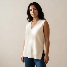 Cream Tank Top