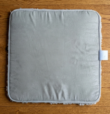Square Shearling Sheepskin Chair Pad - Oyster