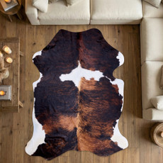 Cowhide Rug AUG26-004 (210cm x 180cm)