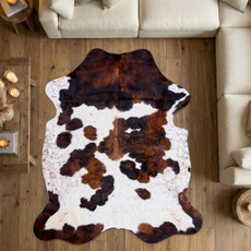 Cowhide Rug AUG26-007 (200cm x 180cm)