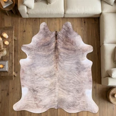 Cowhide Rug AUG26-016 (240cm x 230cm)
