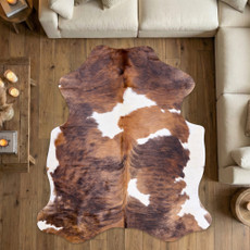 Cowhide Rug AUG26-057 (190cm x 170cm)
