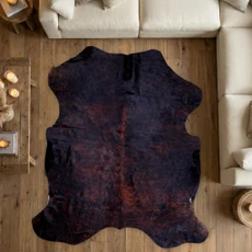 Cowhide Rug AUG26-066 (210cm x 180cm)