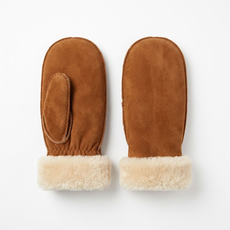  Sheepskin full hand Mitten - Tan