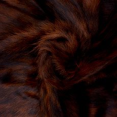 Brindle Mahagony And Brown Cowhide Rug NOV26-028 (190cm x 190cm)