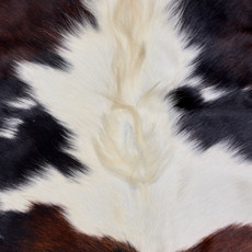 Tri Brown And White Cowhide Rug NOV26-042 (200cm x 170cm)
