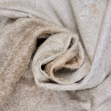 French Grey With Hints Of Brown Cowhide Rug NOV26-052 (200cm x 190cm)