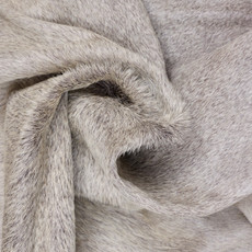 French Grey Cowhide Rug NOV26-055 (190cm x 160cm)