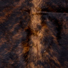Deep Brown Cowhide Rug NOV26-110 (210cm x 200cm)
